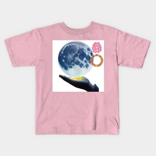 Brain and cerebellum Kids T-Shirt by Avocado design for print on demand